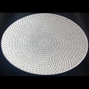 Plate Ceramic Shower Plate 11in