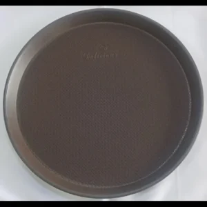 Dotted Tray Brown Round 16in