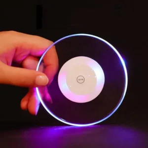 Round LED Coaster