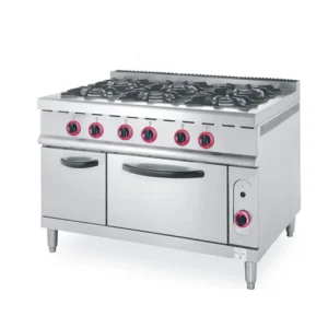 6 Burner Range w Cabinet