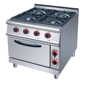 4 Burner Range w Cabinet