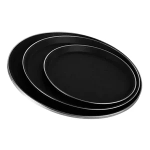 Heavy N.S Black Tray (Ring) 14 in