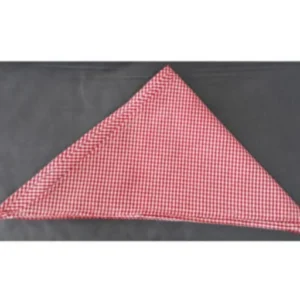 Chefs Scarf Checkered Red