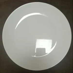 Shallow Plate White 11 in