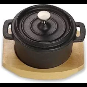 Sizzler Pot with Lid 14cm