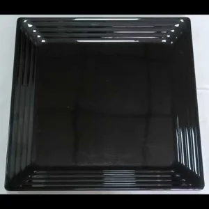 Melamine Platter 14x14 inch (Black)