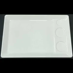 Melamine Platter with Bowl Slot