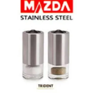 Salt Pepper Shaker Set SS Acrylic
