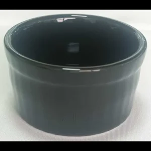 T1801658 3.5 inch round dish Black