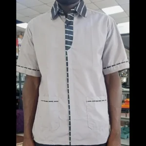 Utility Shirt Grey and Black