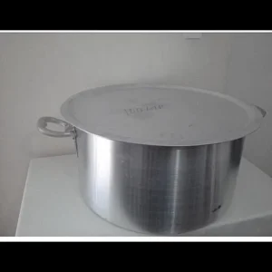 Aluminium Pot w Lid 40 58L