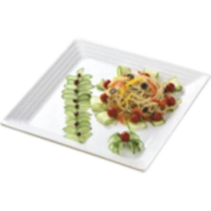 Mel Square Platter  12x12in