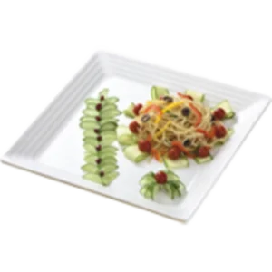 Mel Square Platter 14x14in