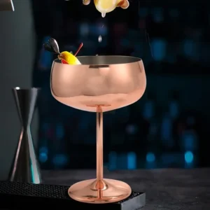 Rosegold Margarita Glass