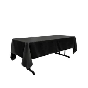 Tablecloth Black 40x84in