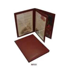 Menu Folder Brown A4