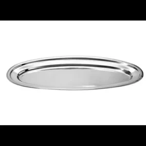 Oval Platter SS 40cm