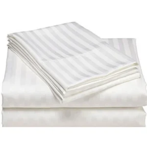 K Striped Linen  Set 250TC