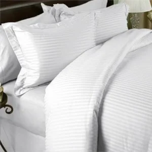 Q Striped Duvet Cover 200TC 92x92in