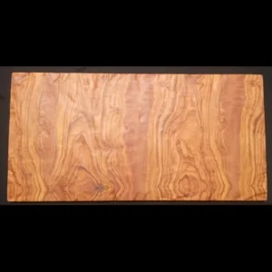 Mel Olive Wood Slate Platter 20x10in