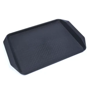 Fast Food Black Tray 36x46cm