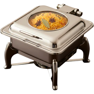 square chaffing dish