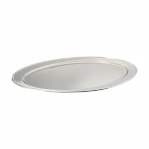 S.S Oval Platter 50cm