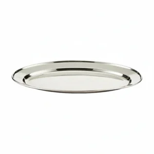 S.S Oval Platter 55cm