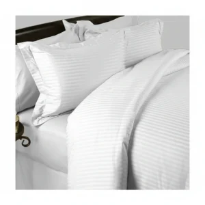 K Striped Duvet Cover 300TC 92x106"