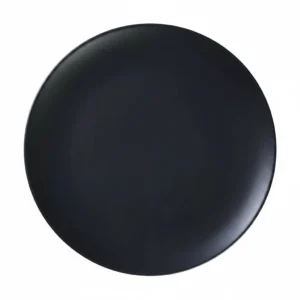 Mel Urmi Black Round Side Plate 7.5in