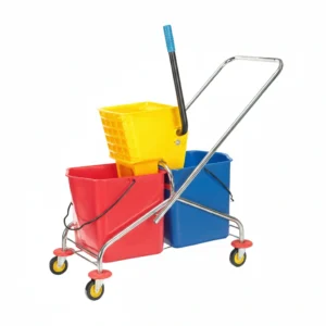 Cleaning Trolley Double Bucket 24+24L
