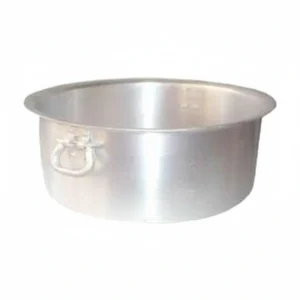 Aluminium Pot w Lid 46 90L