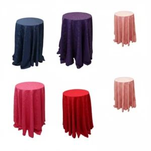 Round Tablecloth White 1.5m