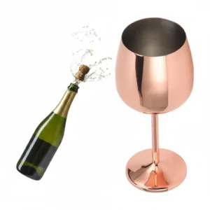 Rosegold Wine Glass 500ml