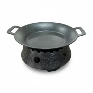 Sizzler Plate w Burner 24cm