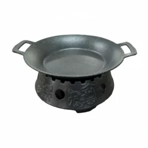 Sizzler Plate w Burner 28cm