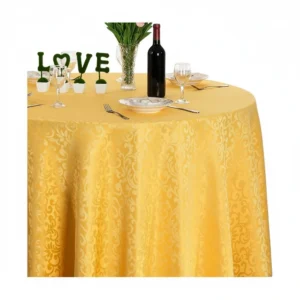 Tablecloth Golden Round 2.6m