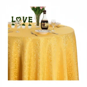 Tablecloth Golden Round 2.9m
