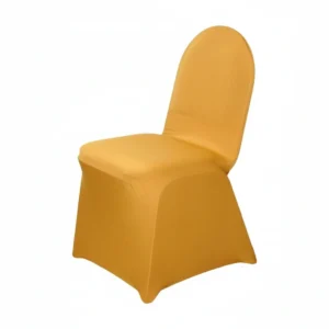 Chair Cover Golden Spandex Heavy