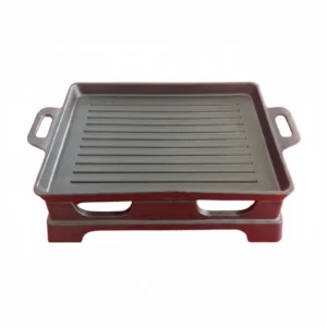 Black Rect. Barbeque 27x20"