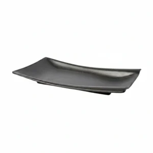 Mel Ohio Platter Black 12"