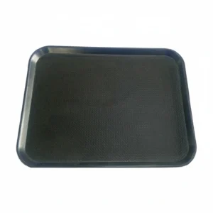 Rectangular Dotted Tray Black 14 X 18in