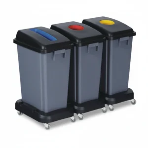 Colored Dustbin Set
