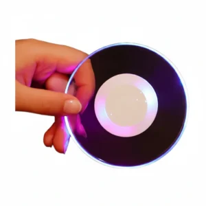 Round LED Coaster