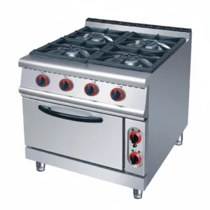 4 Burner Range w Cabinet