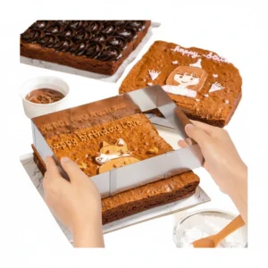 6013 Square Mousse Ring 6"