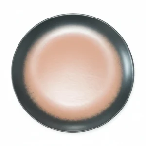 PLATE ROUND RIMLESS-21CM-TERRACOTTA
