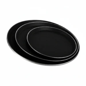 Heavy N.S Black Tray (Ring) 14"
