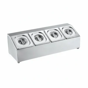 S.S Gravy Pot 1/6 * 4 Pan