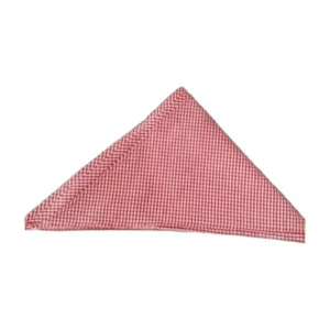 Chefs Scarf Checkered Red